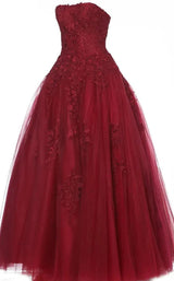 Jovani 1831 Burgundy