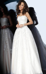 Jovani 1831 Off-White/Nude