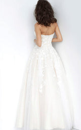 Jovani 1831 Off-White/Nude