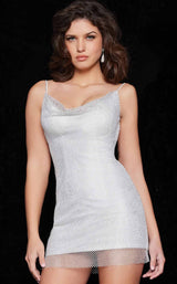 Jovani 22295 Off-White-Silver