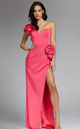 Jovani 22357 Hot-Pink