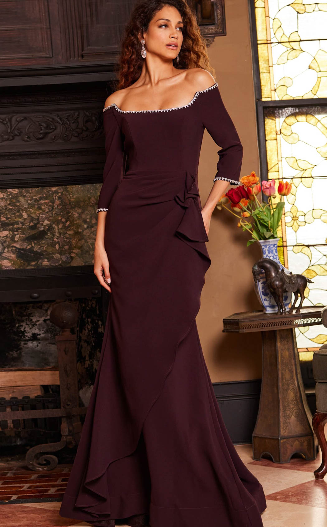 Jovani 23190 Plum