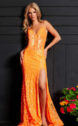 Jovani 23216 Neon-Orange
