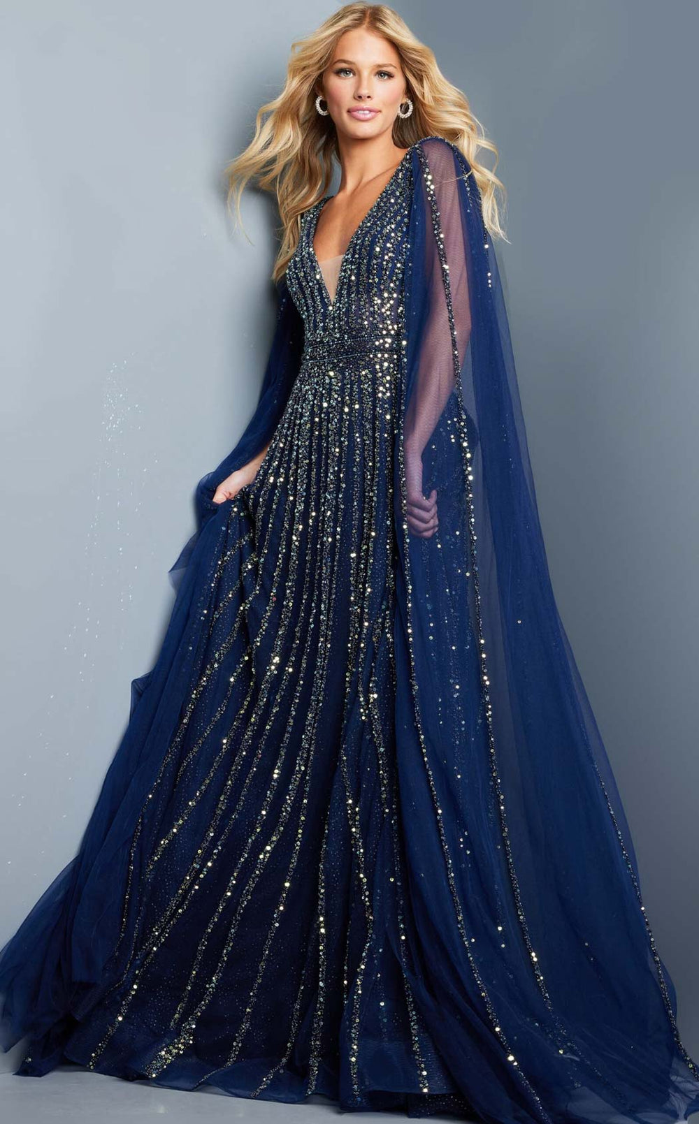 Jovani 23362 Navy