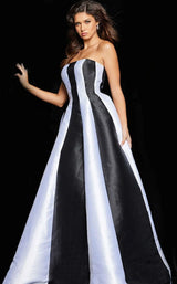 Jovani 23728 Black/Ivory