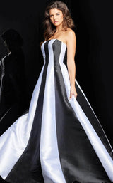 Jovani 23728 Black/Ivory