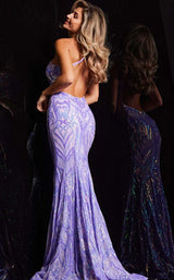 Jovani 23852 Iridescent-Purple