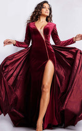 Jovani 23943 Burgundy