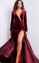 Jovani 23943 Burgundy