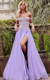 Jovani 23963 Lilac-Multi