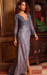 Jovani 24052 Slate