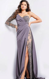 Jovani 24593 Gunmetal