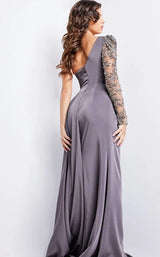 Jovani 24593 Gunmetal