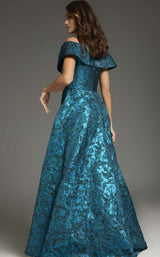 Jovani 25666 Peacock-Teal