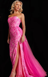 Jovani 26134 Neon-Pink