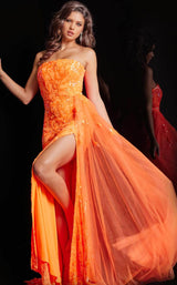Jovani 26134 Neon-Orange