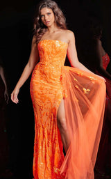 Jovani 26134 Neon-Orange
