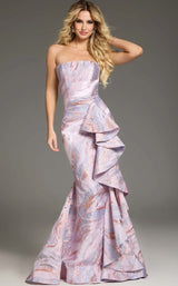 Jovani 31137 Pink-Multi