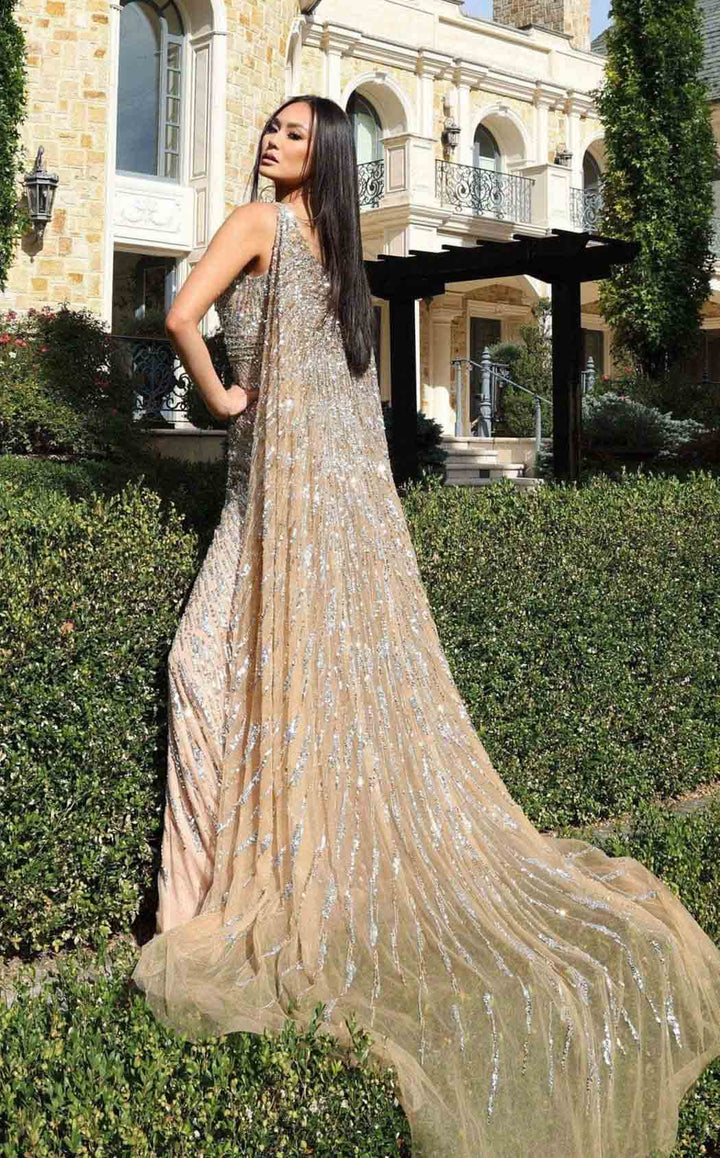 Jovani 36358 Nude