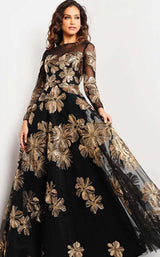 Jovani 36716 Black/Gold