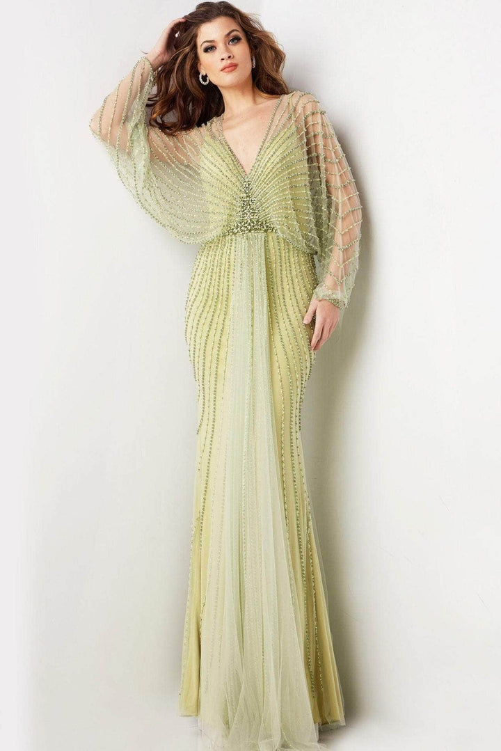 Jovani 36744 Olive