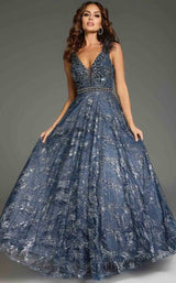 Jovani 37551 Gunmetal