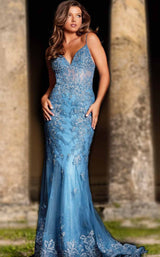 Jovani 37595 Blue