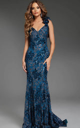 Jovani 37634 Slate
