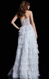 Jovani 38165 Iridescent White