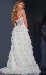 Jovani 38165 Iridescent White
