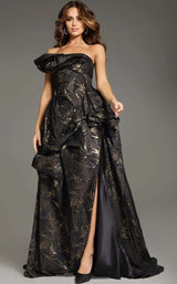 Jovani 38265 Brown-Black