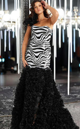 Jovani 38359 Black/White