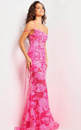 Jovani 38463 Hot-Pink