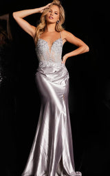 Jovani 38487 Silver