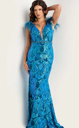 Jovani 38758 Royal