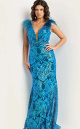 Jovani 38758 Royal