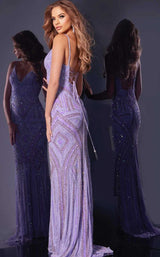 Jovani 38848 Lilac/Silver