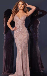 Jovani 38848 Blush/Silver