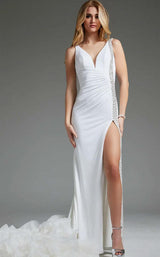 Jovani 38993 Off-White