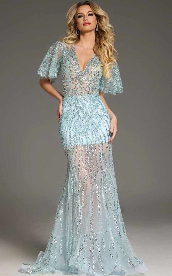 Jovani 39008 Light-Blue