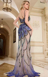 Jovani 39039 Royal-Multi
