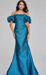 Jovani 39113 Teal