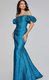Jovani 39113 Teal