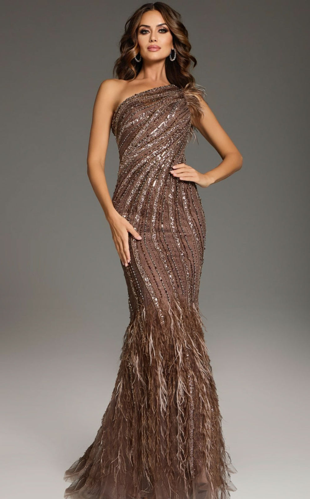 Jovani 39170 Coffee
