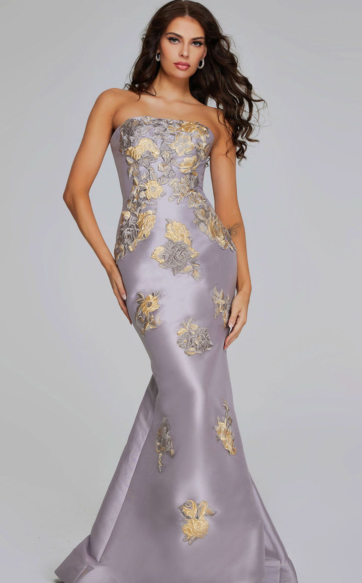 Jovani 39261 Taupe