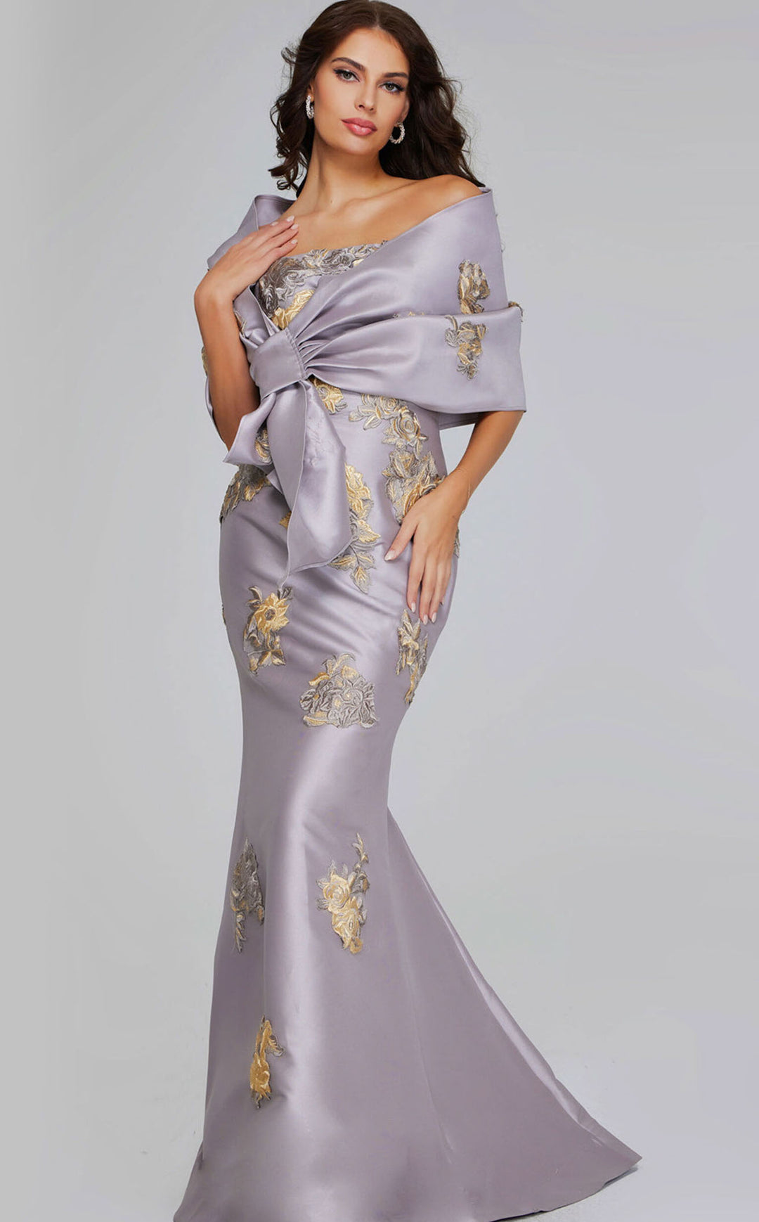 Jovani 39261 Taupe