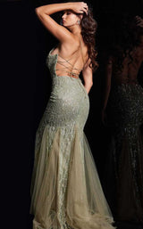Jovani 39292 Olive