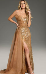 Jovani 39387 Brown