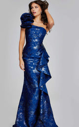 Jovani 39438 Navy-Multi
