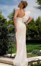 Jovani 39617 Off-White/Nude